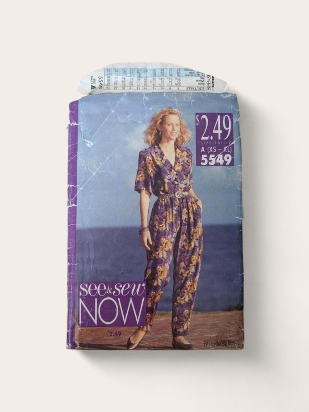 1991 butterick sewing pattern